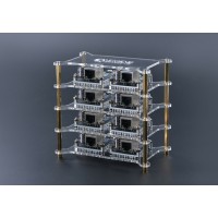 4-layer Dual Stack Acrylic Case for Cluster DIY