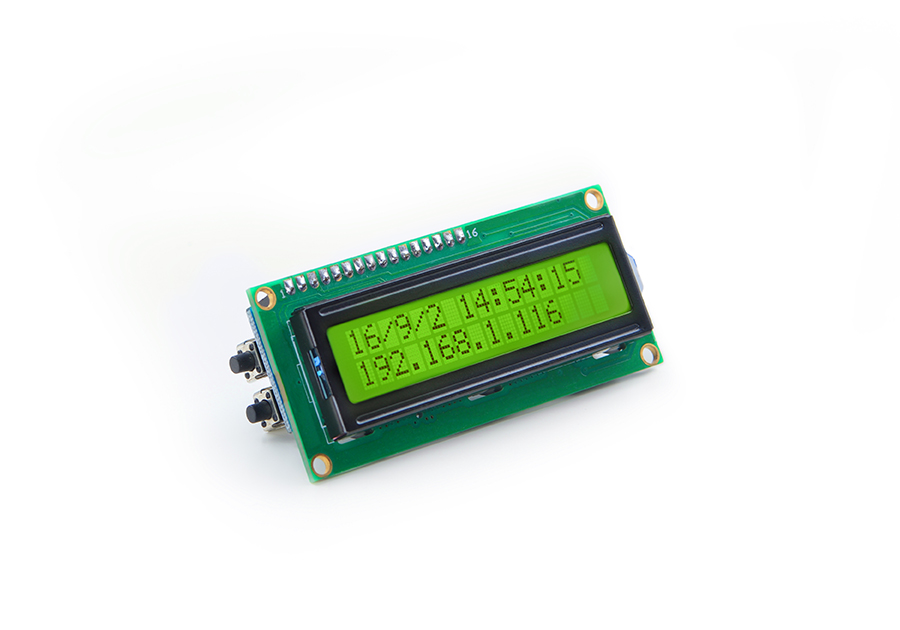 USB port 1602 LCD Module for Pi (LCD2USB)