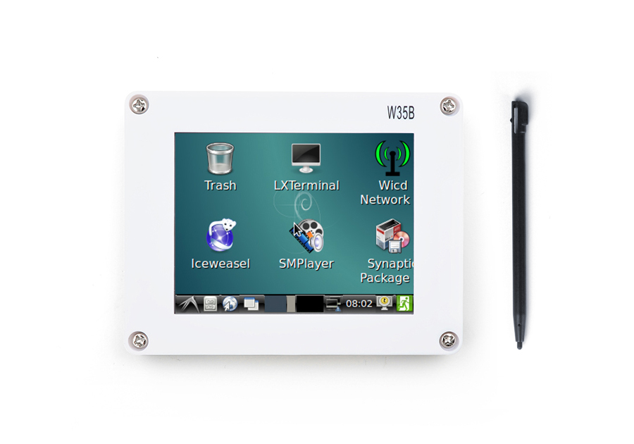 3.5 inch resistive touch screen LCD 320x240 (W35B)